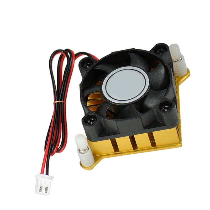 12V XH2 54 Aluminium Heatsink with 40mm Fan for Northbridge Chipsets Cooling - Image 1